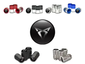 Seat Cupra Wheel Valve Stem Caps for SUVs Force